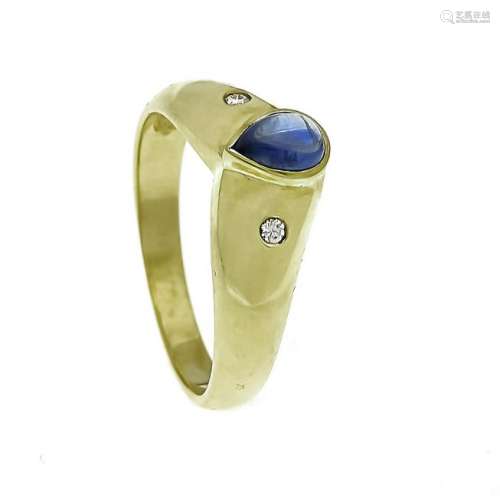 Sapphire-diamond ring GG