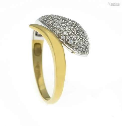 Brilliant Snake Ring WG /