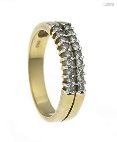 Brillant Ring GG / WG 750