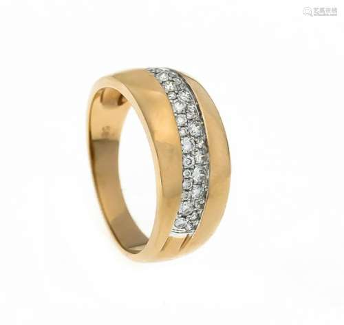 Brillant ring WG / RG 585