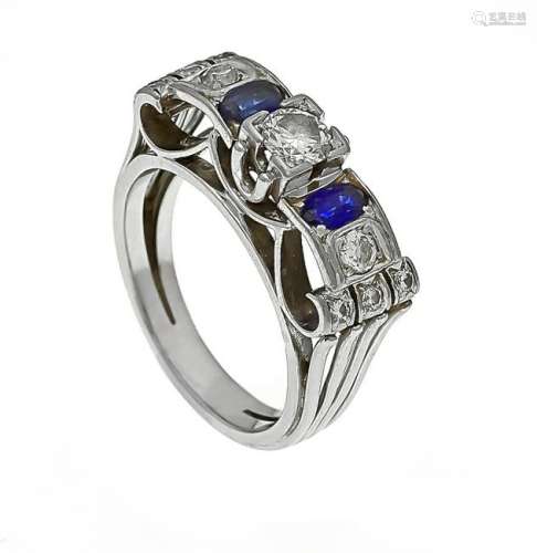 Sapphire brilliant ring W