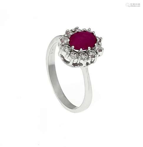 Ruby-Brillant-Ring 585/00