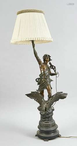 Figurative lamp, 19th cen