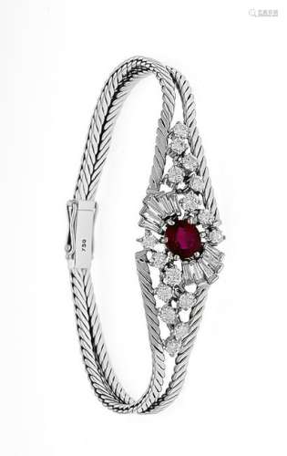 Ruby-brilliant bracelet W