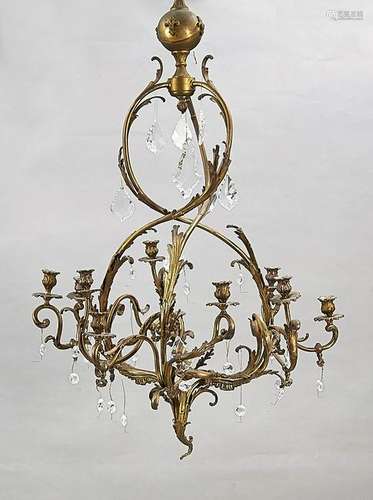 Large ceiling chandelier