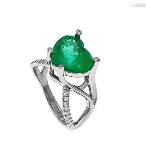 TIFFANY CO emerald-diamon