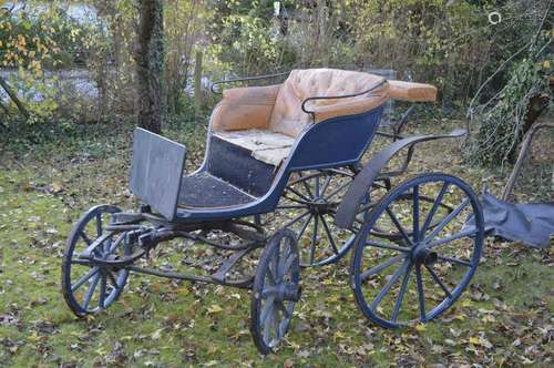 Landwagen um 1920, in der