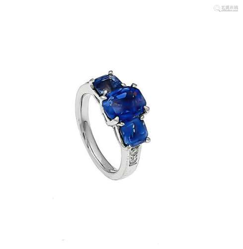 Sapphire-brilliant ring W