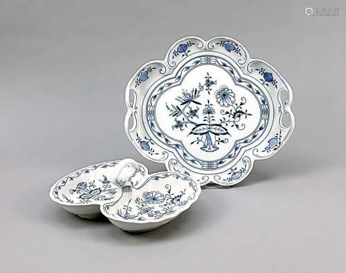 Tray and cabaret, Meissen