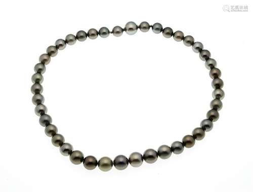 Tahitian pearl necklace w