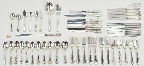 104 Pcs. Assorted Sterling Flatware inc. Alvin