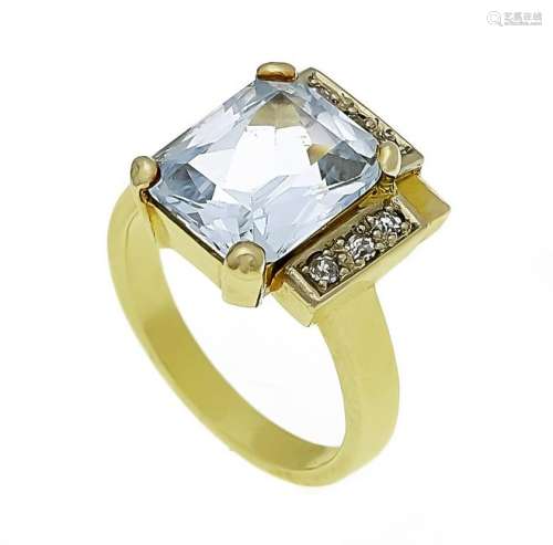 Old cut diamond ring GG 5