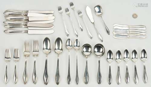 80 pieces of Towle Sterling Flatware