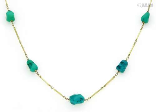 Turquoise necklace GG 585