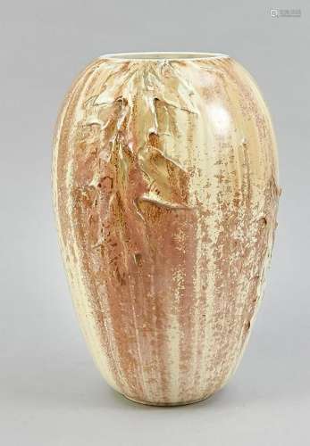 Vase with crystal glaze,