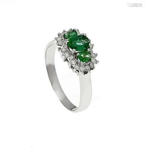 Emerald-Brilliant-Ring WG