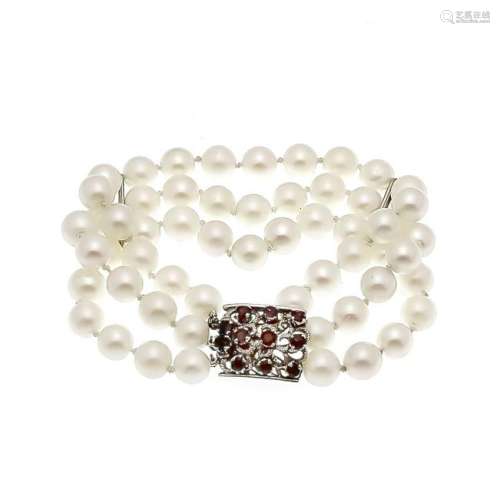 Pearl bracelet with box c