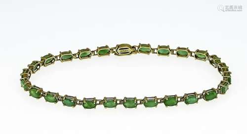 Emerald bracelet GG 585/0