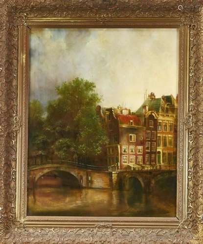 Dutch view painter mid 20