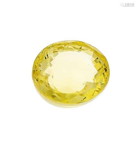 Natural yellow sapphire 1