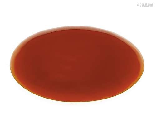 Coral cabochon 18.30 ct,