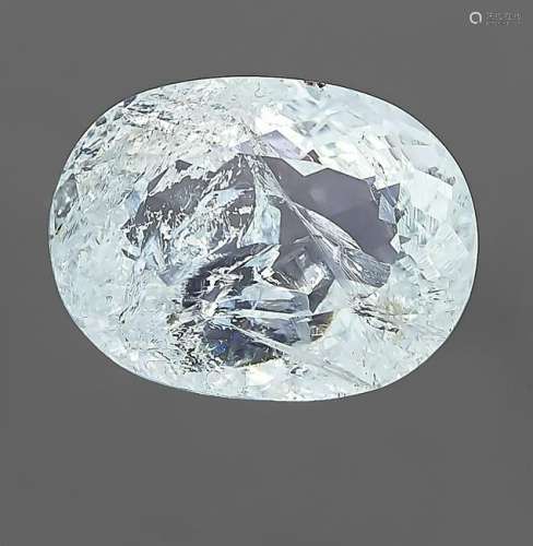 Aquamarine 17.12 ct, oval