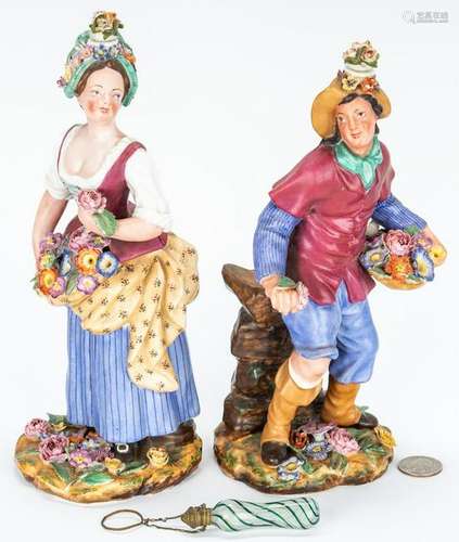 3 Perfume Bottles, incl. Figural attr. Jacob Petit