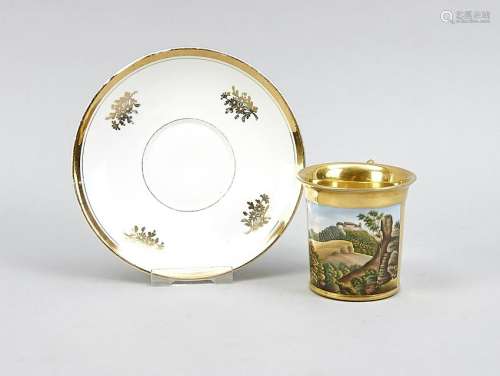 Cup w. saucer, pres. Alth