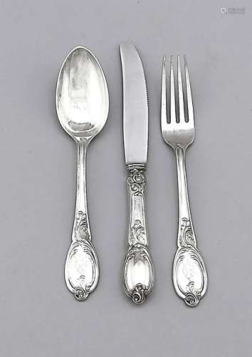 36 pieces cutlery, German