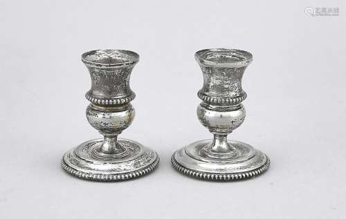 Pair of candlesticks, 20t