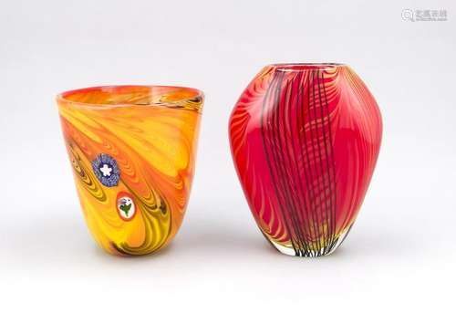 Two vases, 2nd half of th