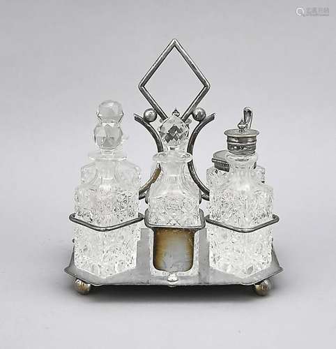 Large cruet stand, Englan