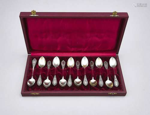 Twelve coffee spoons, Ger