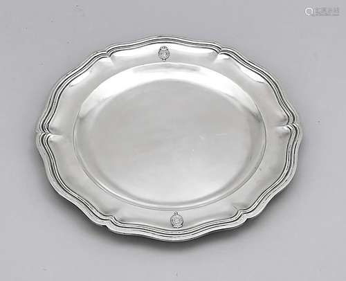 Serving plate, France, 20