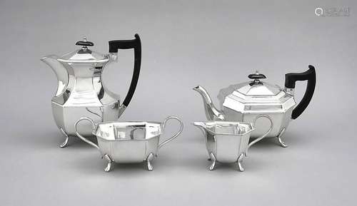 Four-piece coffee and tea