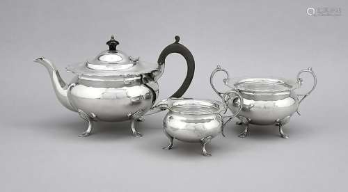 Three-piece tea service,