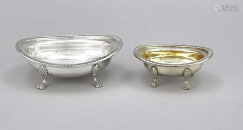 Two oval bowls, Italy, 20