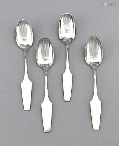 Twelve spoons, German, 19