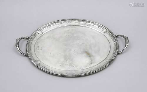 Oval tray, German, around