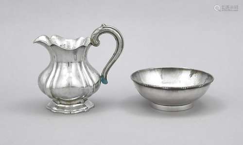 Creamer, 19th cent., silv