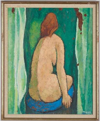 Meyer Wolfe O/B, Nude Painting