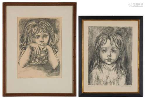 2 Marion Greenwood Lithographs, incl. AP