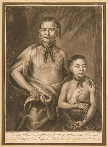 Colonial GA related print: Tomo Chachi Mico and his