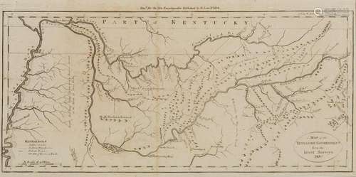 Tennassee E. Low / Payne Map 1810