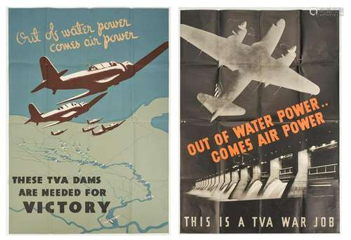 2 World War II TVA Propaganda Posters