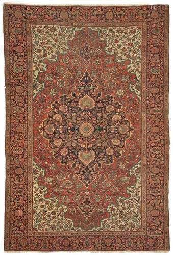 Persian Farahan Sarouk Rug