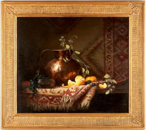 Eleanor Moore, Still Life With Copper Pot and Oriental