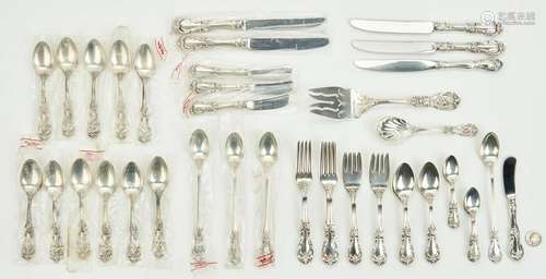 46 Pcs. Sterling Silver, incl. Reed & Barton Francis I