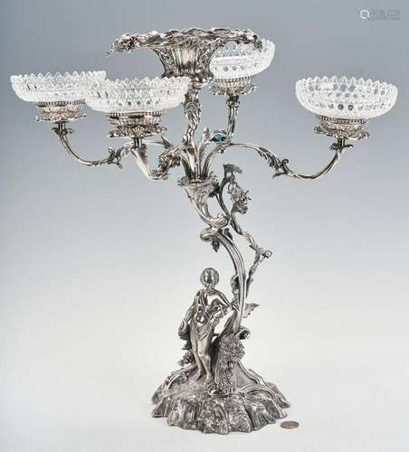 Victorian Figural Epergne