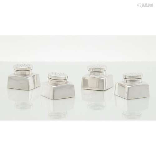 Georg Jensen Inc.  Sterling Salt and Pepper Shakers